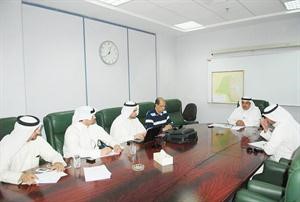 متوفيق الحداد خلال المؤتمر الصحافي﻿