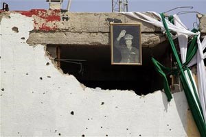 هدم مسجد استخدمه المعارضون في مدينة الزاوية