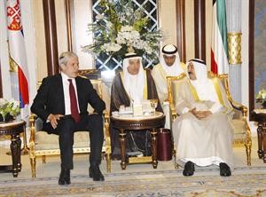 صاحب السمو خلال لقائه رئيس صربيا بوريس تاديتش﻿