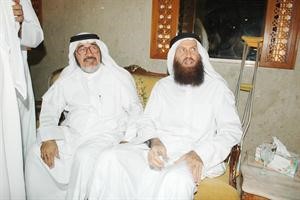 خالد السلطان والزميل يوسف عبدالرحمن﻿