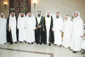 جانب من المهنئين﻿