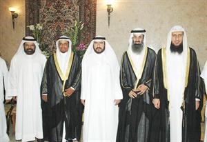 سعدون حماد مهنئا داحمد الكوس ودمحمد الحمود النجدي ود خالد السلطان بحضور احمد الهيفي﻿