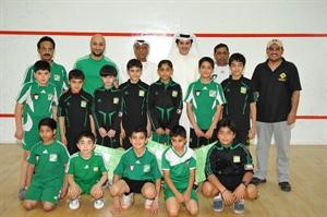 خالد عبدالصمد متوسطا اللاعبين المكرمين﻿