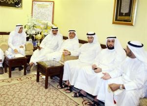 احمد السعدون مع ممثلي الكتل السياسية بديوان الطبطبائي﻿