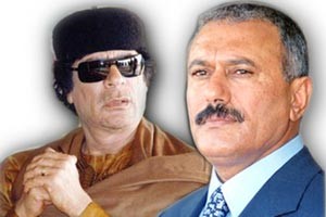 القذافي يطيح بصالح في مسابقة «من سيقتل المليون» على «تويتر» !