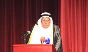مرزوق الغنيم متحدثا