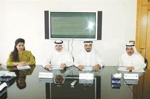 فؤاد الغانم مترئسا عمومية الشركة كرم ذياب
