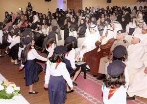 حضور غفير شهد انشطة الحفل
