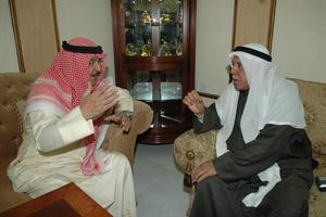 الزميل منصور الهاجري يحاور ابراهيم اسماعيل مال الله 					كرم ذياب﻿