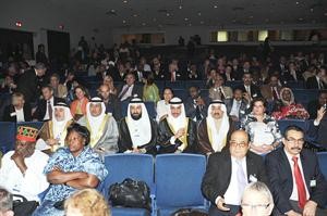 الرئيس الخرافي ود اسيل العوضي ومرزوق الغانم ود علي العمير وغانم الميع وصالح عاشور اثناء مؤتمر البرلمان الدولي﻿