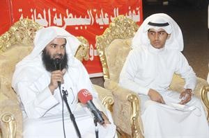 ارشيد الهاجري متحدثا