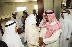 دمحمد العفاسي معزيا في الفقيد