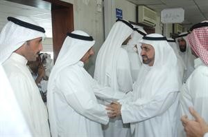 دفاضل صفر معزيا في وفاة الفقيد الراحل