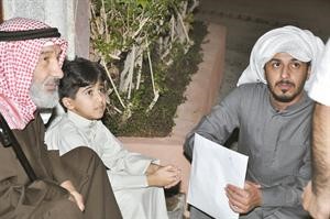الفنان القدير منصور المنصور في مشهد من فيلم محطة رقم 1﻿