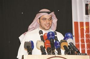 يوسف الياسين متحدثا