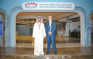 الزميل عدنان الراشد والمدير الشريك في مؤسسة Exicon نزار زيتون
