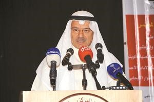 جاسم قبازرد متحدثا﻿