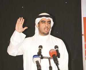 عبدالوهاب الرشيد متحدثا﻿