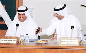 خالد الطاحوس ومسلم البراك في مجلس الامة امس متين غوزال