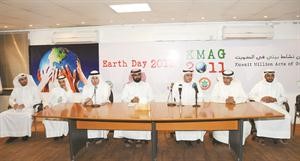 ممثلون عن بعض الجهات المشاركة في الحملة 	انور الكندري﻿