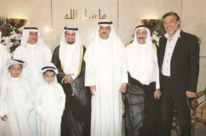 دعدنان الشطي ومسلم البراك ومبارك وخالد المناع يهنئون