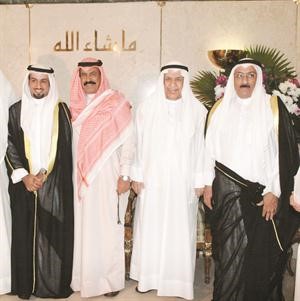 علي الغانم وسعد السويط يباركان كرم دياب