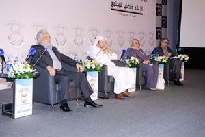 دسارة اكبر مشاركة في احدى جلسات الملتقى	محمد ماهر﻿