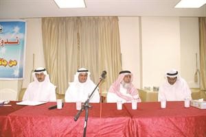 المتحدثون في المؤتمر الصحافي