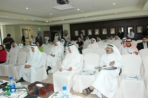 جانب من المساهمين خلال عمومية العقارات المتحدة
