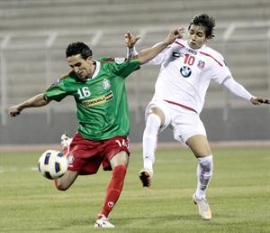 البرازيلي روجيريو لم يقدم المنتظر منه امام الوحدات الاردني 	الازرق كوم﻿