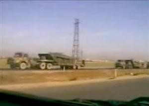 صورة ماخوذة عن الانترنت لرتل من الدبابات متوجه الى درعا رويترز