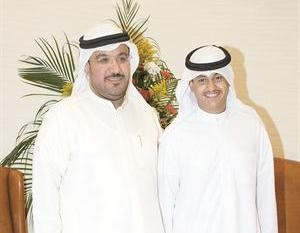 الملازم عبدالله الشمري مع عمه الرائد مرزوق الشمري