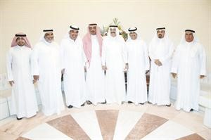 الزميل يوسف الجاسم يبارك لخليفة الشمري ونجله الملازم عبدالله