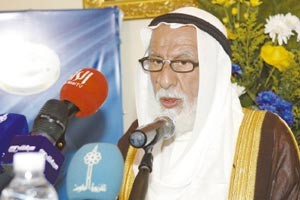 وحمود الرومي يلقي كلمته﻿
