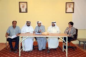 بدر المديرس خلال اجتماع الجمعية العمومية﻿