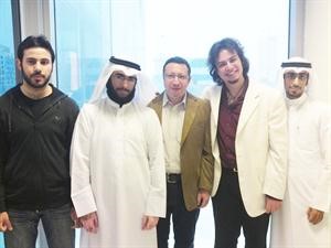 جانب من الطلبة المشاركين
