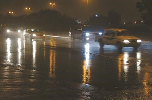 الامطار الغزيرة هطلت على البلاد امس﻿قاسم باشا﻿