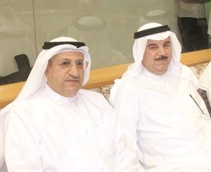 وكيل التلفزيون علي الريس ووكيل الشؤون المالية محمد الصفار﻿
