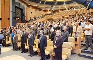 الحضور اثناء الافتتاح