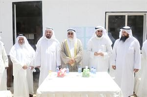 دعبدالمحسن الخرافي متوسطا الشعيب والعازمي