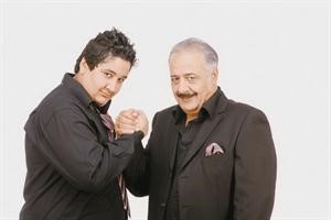 نوار مع والده النجم ايمن زيدان في برنامج لقاء الاجيال الذي جمعهما على قناة ابوظبي﻿