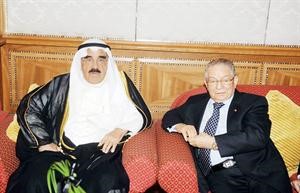 الشيخ فيصل السعود مع دحسن سعادت	متين غوزال﻿