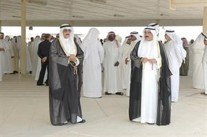 الشيخ فيصل السعود والشيخ د ابراهيم الدعيج ضمن المشيعين