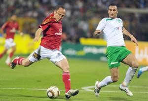 مهاجم الاهلي اسامة حسني مطالب بالتسجيل في مرمى زيسكو ﻿