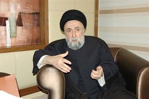 المرجع الديني اللبناني السيد علي الامين 	كرم ذياب﻿