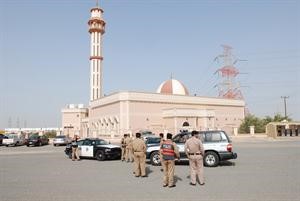 تواجد امني في محيط مسجد الاحسان	كرم ذياب﻿