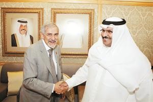 مرزوق الرشيدي مهنئا الوزير الساير