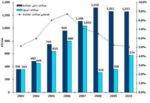 «المركز»: البنوك عانت بسبب انكشاف قطاعي الخدمات والعقار