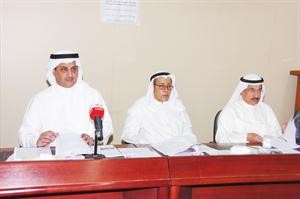 لؤي الخرافي مترئسا عمومية الكويتية لصناعة الانابيب قاسم باشا
