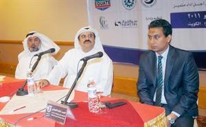 جانب من المؤتمر الصحافي

